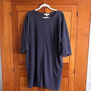 J. Jill Deep Gray Tunic Dress